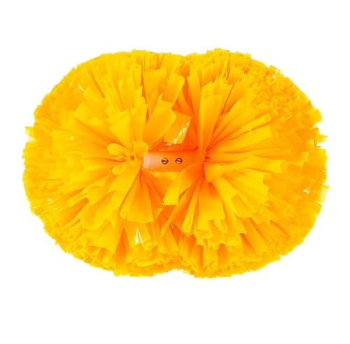 RTTYIKU Pompons de Cheerleading, Pompons de Cheerleading avec poignée bâton