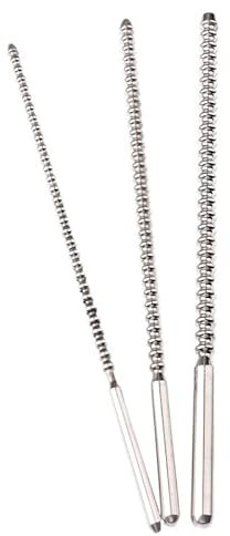 ROLOL Edelstahl Harnröhren Stecker Harnröhren Penis Plug Harnröhre Stimulieren Dilatator Masturbation Stange Harnröhren Dilatator Für Männer -Dilatatoren (Size : Medium)