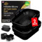 Pack of 2 Air Fryer Silicone Liners for Ninja Dual Air Fryer 7.6L - Multi-Purpose Air Fryer Liners Silicone with Drainage Tray - Ninja Air Fryer Liners, Air Fryer Accessories, Airfryer Accessories