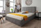 Grey Fabric Ottoman Storage Bed (Gas Lift), Sleep Factorys Grayson Grey Fabric Modern Bed - 4ft6 Double (135 x 190 cm) Frame Only