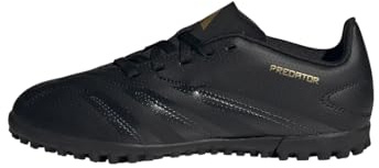adidas Unisex Club J fotbollsskor torvskor, Kärna svart kolguld träffad, 38 2/3 EU