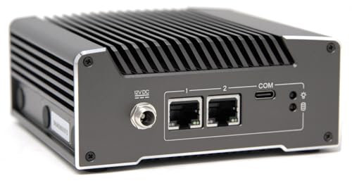 Protectli Vault V1210-2 Port, Micro Appliance/Mini PC - Intel N5105, 2X 2.5G NICs, 4GB LPDDR RAM on-Board, 32GB eMMC on-Board, 250GB NVMe SSD