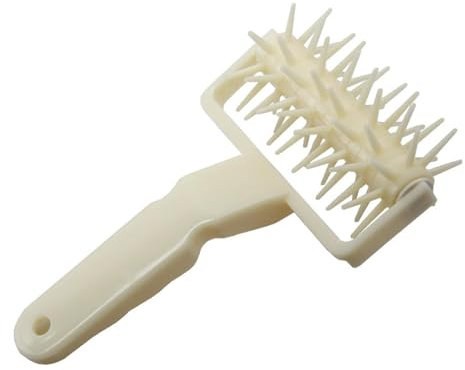 Rullo per pizza, ergonomico, per la casa, con picchi, strumento per la preparazione della pizza per gli amanti della cottura | regalo, porta pizza per a casa, per ristorante, caffetteria