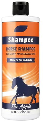 Shampoo Mane, criniera e shampoo coda | 500 ml Condizionatore di shampoo da coda nutriente profonda e criniera | Forniture di toelettatura a cavallo, detergente per la pulizia e condizionamento