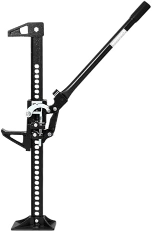 Garvee Farm Jack domkraft 3t-High Lift domkraft för offroad, SUV, traktor, lastbil – lastkapacitet 7 000 pund, spärrslag 13–64,5 cm, stabil konstruktion, för verkstad och fordonsreparation