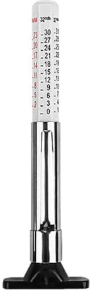 Medidor de profundidad de rosca de neumático profesional para coche, medidor de 0-32nds/0-25 mm, medidor de fácil lectura