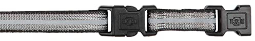 TRIXIE TX-41673 Collar with Two Buckles, Reflective, 21 x 2 x 6 cm