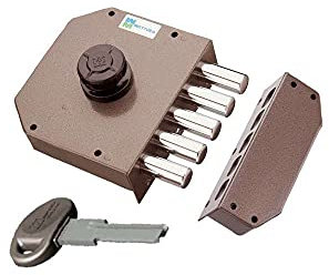 Cerradura sobreponer lateral Mottura 30.601 Bomba C10 con giratorio