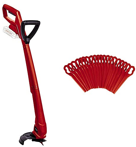 Einhell Akku-Rasentrimmer GC-CT 18/24 Li P-Solo Power X-Change (18 V, 8.500 U./Min., 24 cm Schnittbreite, Zusatzhandgriff, inkl. 40 Stück Kunststoffmesser, ohne Akku und Ladegerät)