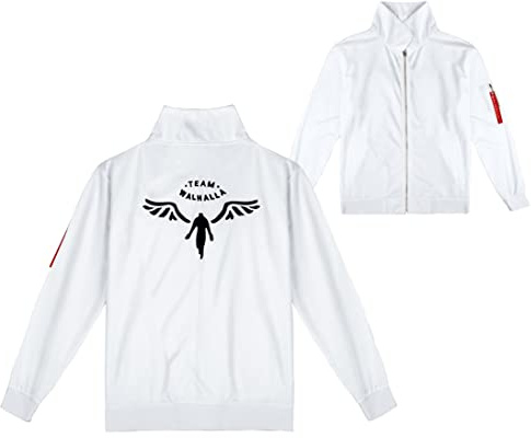 Roffatide Anime Tokyo Revengers Sudaderas Cremallera Completa de Polar Chaqueta de Abrigo con Cuello Bordada/Impresa S