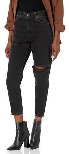 Levi's Women's Sliced High-Waisted Mom Jean, (New) Over Exposure, 26