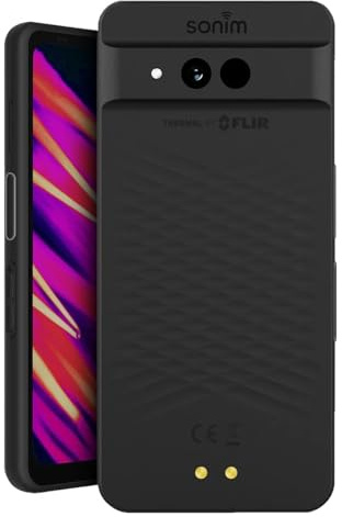 Sonim XP Pro Thermal 5G Smartphone (6,58 Display, 8/256GB, 50MP Wärmebildkamera (FLIR Lepton 3.5), IP68, 5000mAh Akku, Android 14) Schwarz