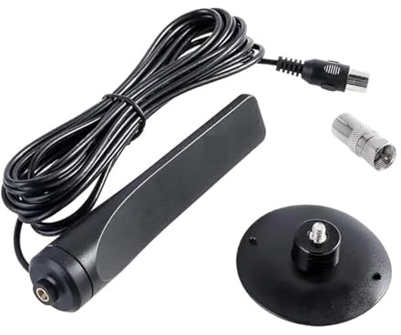 Inomhus Digital TV-antennförstärkare Aktiv Signalmottagare Förstärkare TV-antenn HDTV Mini Bredare täckning(M12)