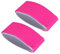 VGEBY 2 Stück Skibänder, Ski Klettband Verstellbare Snowboard Klettverschluss Band Ski Wraps Snowboardzubehör Skiband(Rosenrot) Maximale Übung/X-Spiele Ski