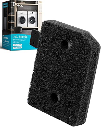 Plinth Filter Replacement for Miele T1 Dryer：9164761 Heat Pump Dryer, Dryer Spare Parts, Lint Filter Foam Sponge Replacement for Miele T1 Dryer 1 Pack