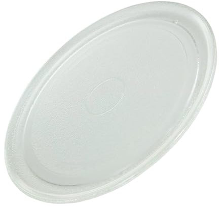 Quailitas for Sharp Microwave Plate Smooth Flat Glass Turntable Dish 270mm / 10.6 Turntable Glass Plates | Microwave Glass Plate wStrong Durable Scratch-Resistant