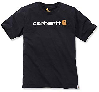 Carhartt Core Logo T-Shirt S/S - T-Shirt, Black 001, L