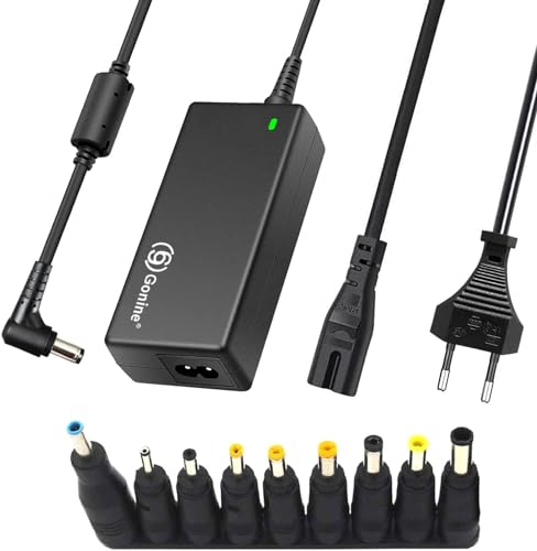Gonine 19V 3.42A Laptop Ladegerät, 19 Volt 3.42A 3.15A 2.37A 2.1A 1.75A Netzteil Adapter für HP Acer Samsung Toshiba Fujitsu Lenovo Asus Gateway IBM Sony LG TV Monitore JBL Xtreme