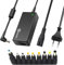 Gonine 19V 3,42A Chargeur pour Ordinateur Portable, 19V 3,42A 3,15A 2,37A 2,1A 1,75A Adaptateur d'alimentation pour HP Acer Samsung Toshiba Fujitsu Lenovo ASUS Gateway IBM Sony LG TV Monitors