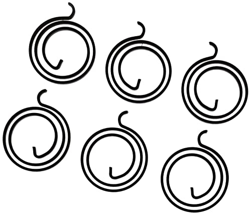 ZOZOSEP Hardware Türgriff Federn Reparatur Tür 2,5 Zoll Spule 3 mm Dicke 6 Stück