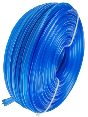 GARDENIX Mähfaden Trimmerfaden 3,0 mm x 50 m 5-KANT Rasentrimmer Faden Nylonfaden