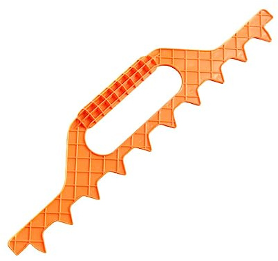 FUNOMOCYA Practical Yellow Plastic Beehive Frame Spacer Rake Universal Agricultural Supplies for Measuring Frames Distance in Beekeeping and Bee Hive Management