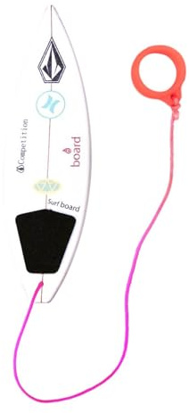 Genérico Finger-Surfbrett für Kinder ab 3 Jahren | Surfbrett mit Fingern für Autofahrten | Weiß