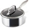 Circulon Scratch Defense Stainless Steel Saucepan with Extreme Non Stick: 16cm Saucepan with Lid, Induction & All Hob Suitable