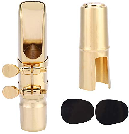 Alto Saxophone Mouthpiece Eb Alto Sax Mouthpiece Alto Saxophone Metal Mouthpiece Saxophone 7C Mouthpiece Easy Installation and Removal