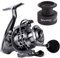 Sougayilang XY4000 Angelrolle, 13 + 1 BB, leicht, ultraglatt, Aluminium, mit kostenloser Ersatzspule