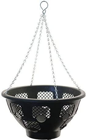 Roots & Shoots 14 Easy Bloom Hanging Basket Large Outdoor Garden Flower Planter