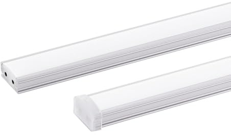LED Lichtschiene LUXI LINK, Länge 60cm, 24Vdc, 9W 3000K 580lm 110°, Weiß