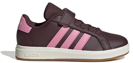adidas Unisex Kids Grand Court 2.0 Shoes Children, Aurora Ruby/Bliss Pink/Off White, 11 UK Child