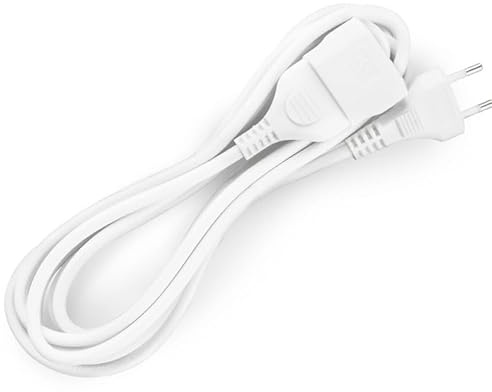 Weißer Schlauch, 2 x 1 mm, 4 m, flexibel und robust, ideal für den privaten und professionellen Einsatz im Garten und Klempnerarbeiten.