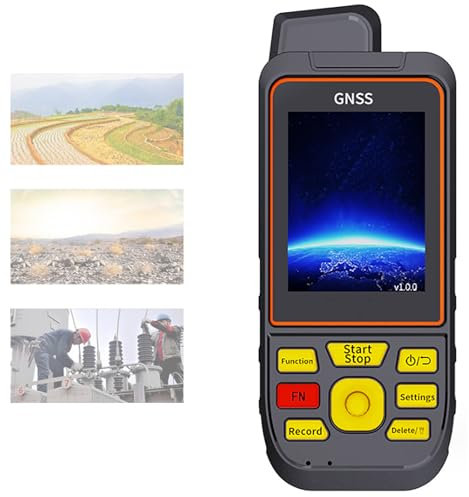LHQYA Medidor GPS Land Survey, Localizador Portátil con Pantalla De 2,8 Pulgadas, Precisión De Medición De Ángulo: 1°/Tiempo De Trabajo: 30 H, para Medición De Distancia