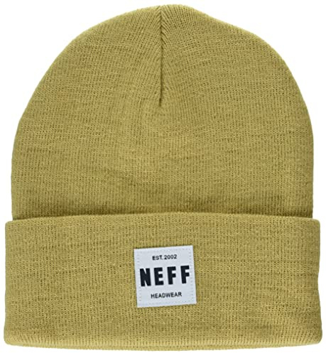 Neff Herrmössa Lawrence-3 mössa, ljusbrun, en storlek, Ljusbrun, En Storlek
