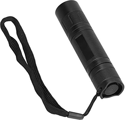 Haofy Batteriebetriebene -Taschenlampe, Verstellbare Lichtfleckgröße, Vielseitig Einsetzbar für die Erkennung von Fälschungen, Skorpionjagd, Mini-Schwarzlicht-Taschenlampe