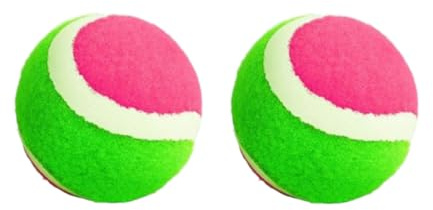 YNHFIFI 2-pack kasta och fånga boll ersättande klibbiga bollar, 6 cm diameter, lämplig för kastning och fånga spel