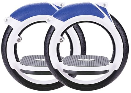 Monopatín de Deriva Modular, diseño portátil y sin Tabla con Ruedas autopropulsadas Dobles para Surf en Carretera y Trucos de Estilo Libre Blue