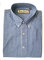 Men's Retro Gingham Check Short Sleeve Button Down Shirt RRP £29.99 (Blue, Small)