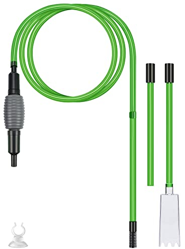 Noosverl Aquarium Reiniger, Fisch Tank Kiesfilter, Schlauch Aquarium Wasserwechsler, Aquarium-Reinigung Sand Filter, Kiesreiniger für Wasserwechsel, Sand/Kies Reinigen