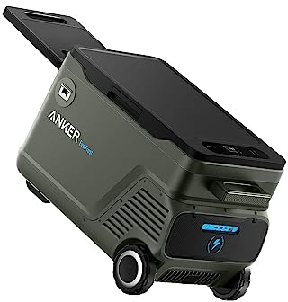 Anker EverFrost Powered Cooler 40, 43L No-Ice Cooler with 299Wh Battery, 20-35 Hours of Long-Lasting Cooling, Efficient Compressor, Bluetooth Control, and Detachable Charger