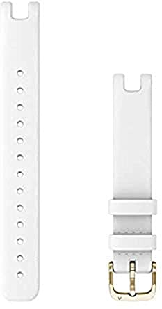 Garmin Wechselarmband 14mm, passend für die Lily (nicht Lily2), Weiss/Gold
