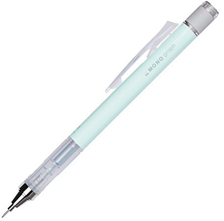 Tombow Mono Graph Mechanical Pencil - Mint Green, 4003198805866