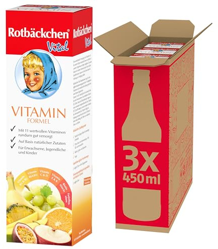 ROTBÄCKCHEN Vital Vitaminformel 3er Pack (3 x 450 ml)