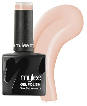 Mylee Gel Nail Polish 10ml [Birth Of Venus] UV/LED Soak-Off Nail Art Manicure Pedicure for Professional, Salon & Home Use [Bare Elements Range] - Long Lasting & Easy to Apply