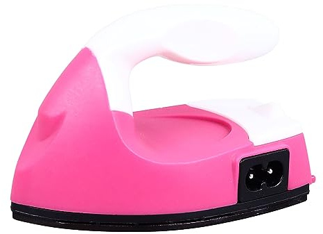 VGEBY Mini-Bügeleisen, Handgehaltene Kleidung, Kleines Elektrisches Bügeleisen, Mini-Heißpressmaschine, Wäschebügeleisen, Spielzeug für Kinder, Heimwerken