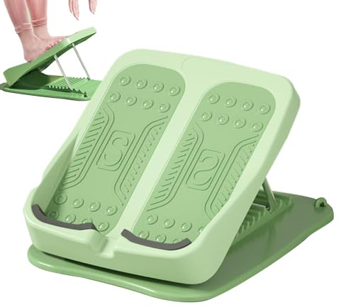 Planche inclinée pour l'étirement du mollet – Planche inclinée réglable avec étireur | Étirement de mollet portable - Planche d'exercice pliable pour la maison, les voyages, l'hôtel