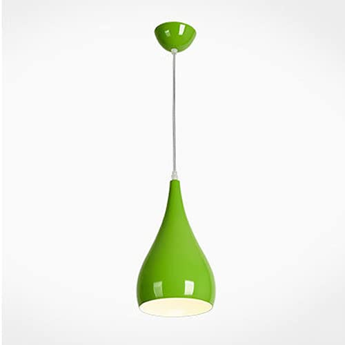 WGFJKI Lámpara de araña, lámpara de araña de Altura Ajustable, Compatible con Cocina y Comedor, diseño Moderno, iluminación de Techo, luminaria con Base E27, 1 luz, CA 100, Pintura metálica [Clase