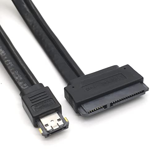 Elnwnnkc Nuovo Cavo Power Esata USB 12v 5v 2 in 1 Combo Pin USB per Disco Rigido Cavo convertitore da 2, 5 ' ' qualità Convertitore Adattatore Cavo a Esata